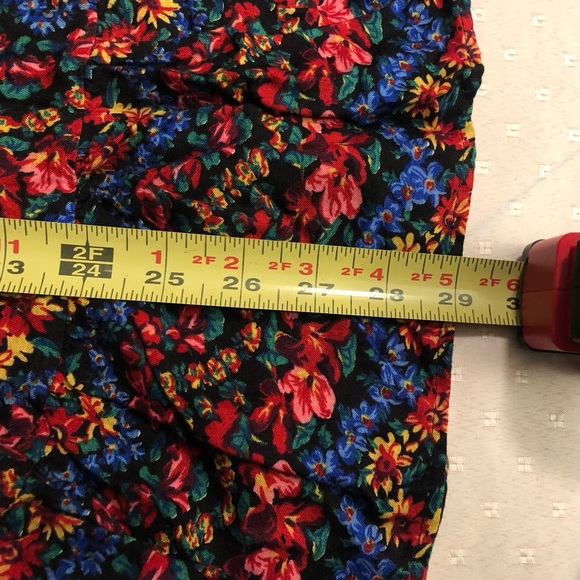 Vintage Stefano World Wide floral tunic. Short sleeves. - Picture 5 of 7